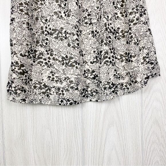 H&M | Black & White Patterned Mini Dress Size XS - Picture 8 of 15